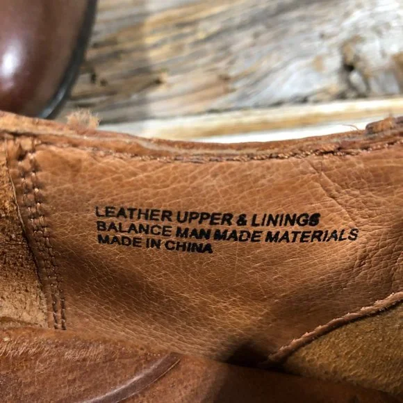 BOC Calixta Brown Leather Ankle Booties Women US 8.5, EU 40 - Picture 11 of 12